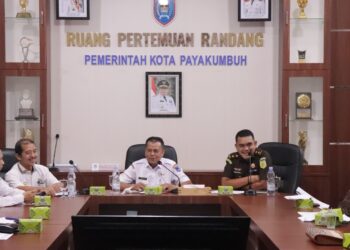 Pemko Payakumbuh menggelar Rapat Koordinasi bersama Satuan Gugus Tugas Kota Layak Anak