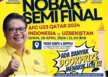 Poster Nobar dipenuhi foto pejabat