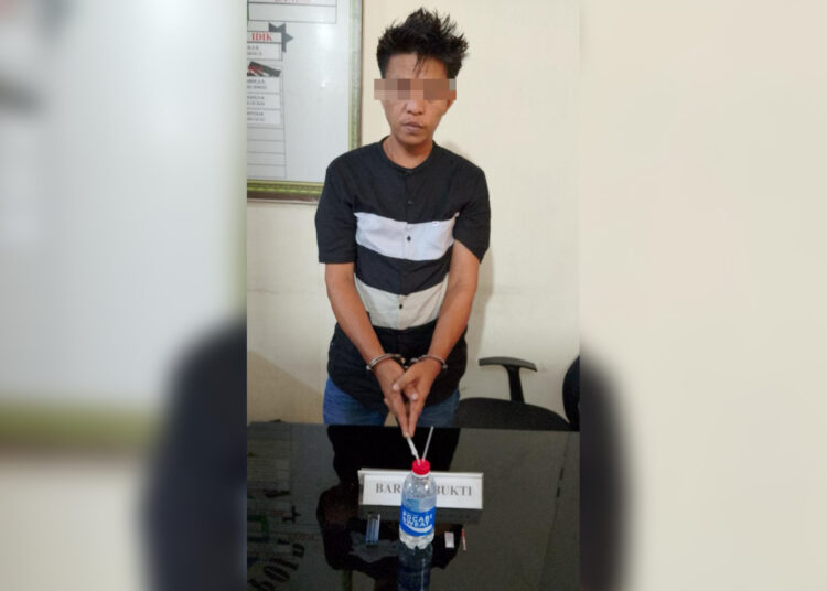 Seorang pemuda ditangkap Tim Satresnarkoba Polres Agam