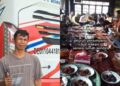 Satir sopir rute Palu-Makassar ajak penumpang bus untuk makan dirumahnya saat lebaran. Foto: (Kompas.com)