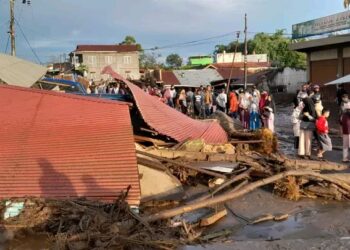 Banjir lahar dingin menerjang wilayah Kabupaten Agam, Sumbar