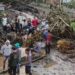 Banjir lahar dingin gunung Marapi.