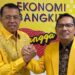 Ketua DPD Golkar Dharmasraya, Adi Gunawan bersama Bacalon Gubernur Sumbar, Ganefri.