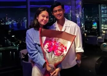 Pratama Arhan dan Azizah Salsha. (Foto: instagram/zizearhan)