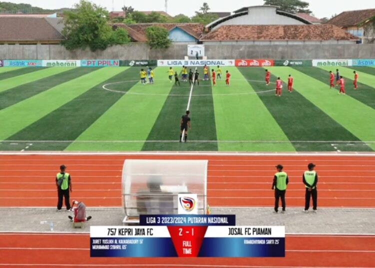 Josal FC Piaman vs 757 Kepri Jaya FC.