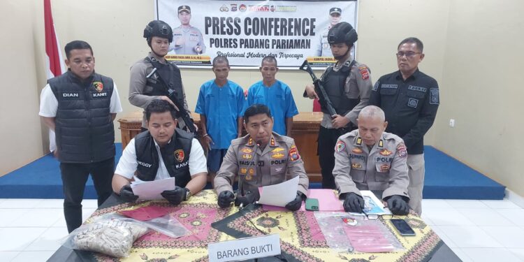 Dua pelaku pembunuhan mayat di dalam sumur di Padang Pariaman ditangkap