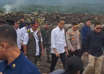 Jokowi kunjungi lokasi banjir bandang di Agam, Sumatera Barat