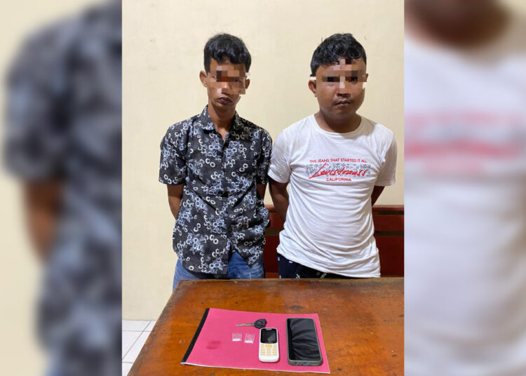 Dua pria ditangkap Polres Pesisir Selatan