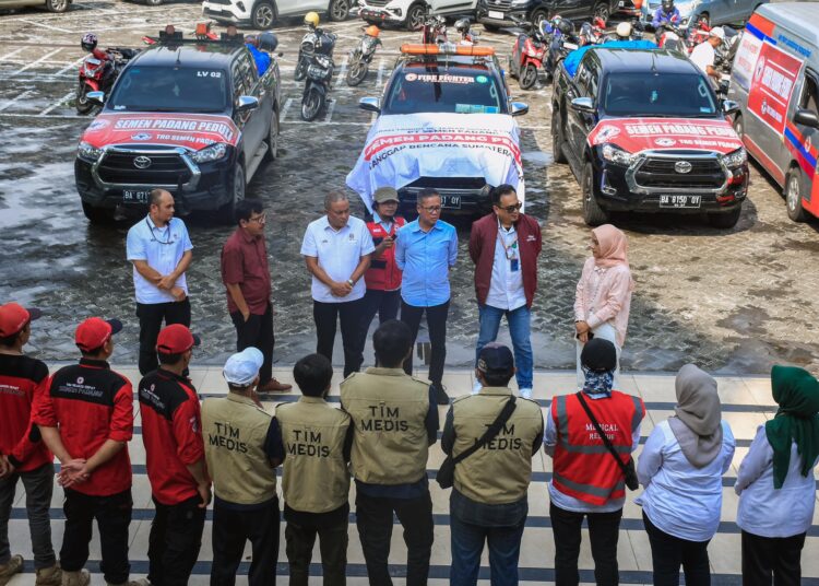 PT Semen Padang kirim bantuan untuk terdampak banjir bandang lahar Marapi