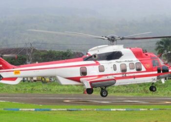 Helikopter Kepresidenan Super Puma (foto: istimewa)