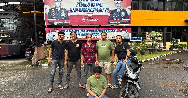 Pelaku curanmor di Padang ditangkap