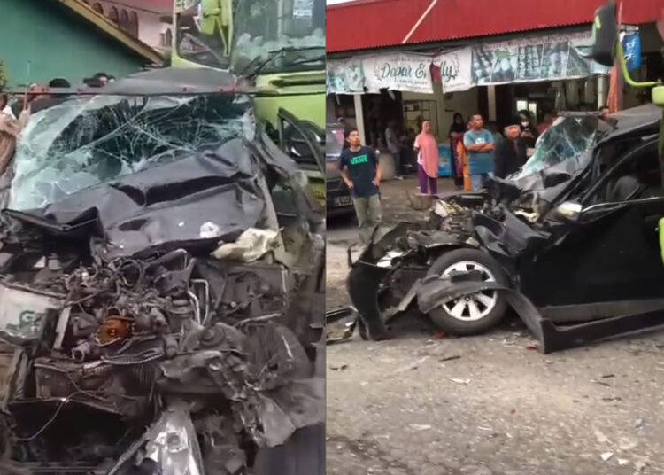 Truk dan minibus terlibat kecelakaan di Lintas Padang Solok