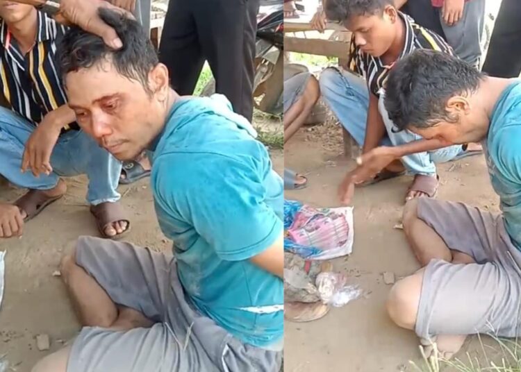 Satu pelaku perampokan pedagang emas di Kabupaten Limapuluh Kota ditangkap warga di Riau