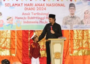 Perayaan Hari Anak Nasional Tahun 2024 tingkat Kecamatan Aur Birugo Tigobaleh, Bukittinggi.