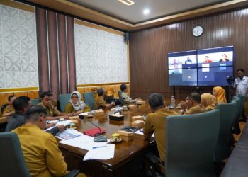 Rapat Evaluasi Smart City Tahap 1 bersama Kemenkominfo.