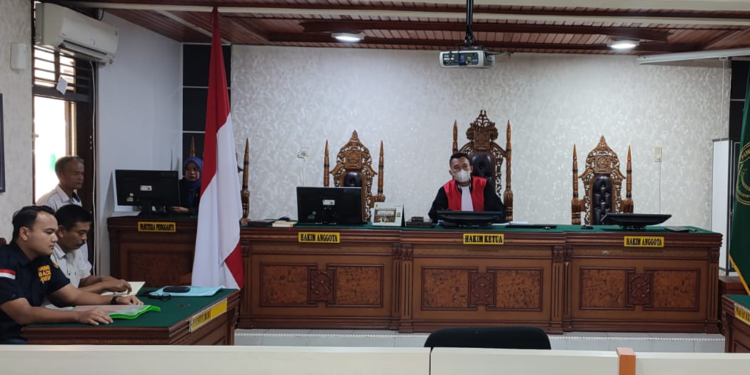 Sidang Praperadilan di Pengadilan Negeri Payakumbuh.