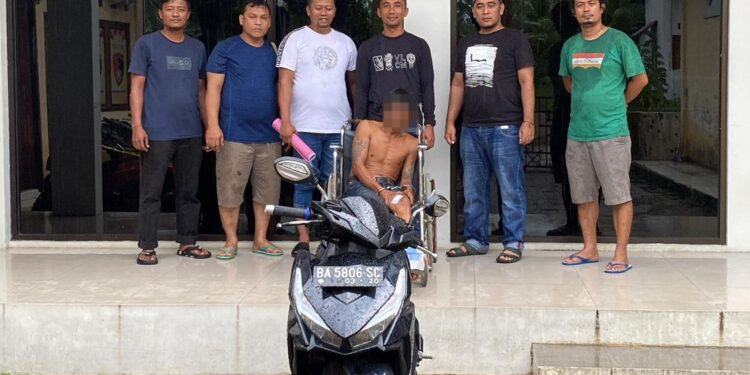 Polres Pasaman Barat berhasil meringkus pelaku pencurian motor di Sumatera Utara.