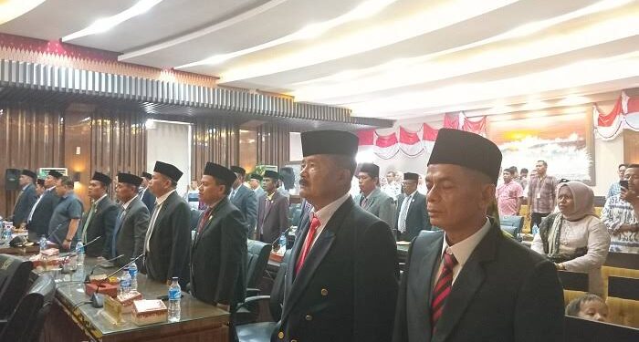 KPU Pesisir Selatan umumkan nama-nama anggota DPRD Pesisir Selatan terpilih.