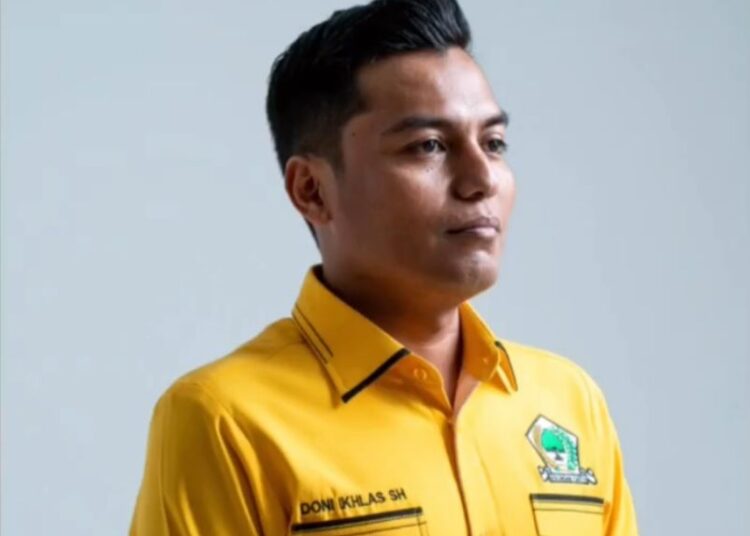 Ketua Dewan Pimpinan Daerah Golkar Kabupaten Limapuluh Kota, Doni Iklas.
