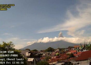 Gunung Marapi erupsi