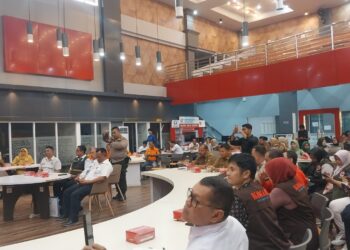 Sharing Sesion Kota Padang Bertutur Rantai Peringatan Dini MKG (Foto: Diskominfo Padang)