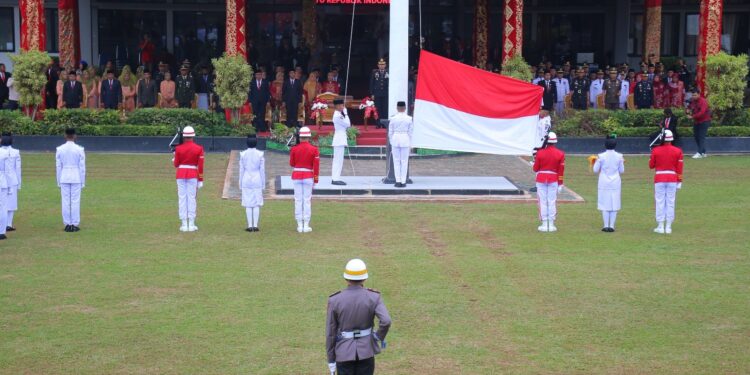 Upacara Peringatan HUT ke-79 RI di Balai Kota Payakumbuh