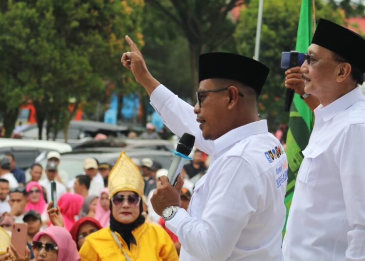 Hendrajoni-Risnaldi Ibrahim bakal calon Bupati dan Wakil Bupati Pesisir Selatan.