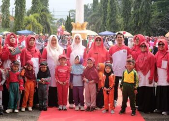 Peringatan Hari Anak Nasional di Kabupaten Dharmasraya.