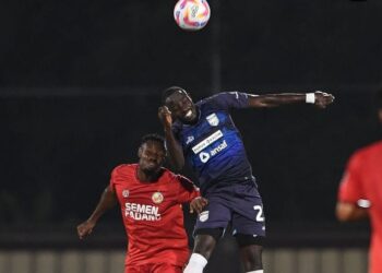 BRI Liga 1: Semen Padang FC vs Borneo FC.