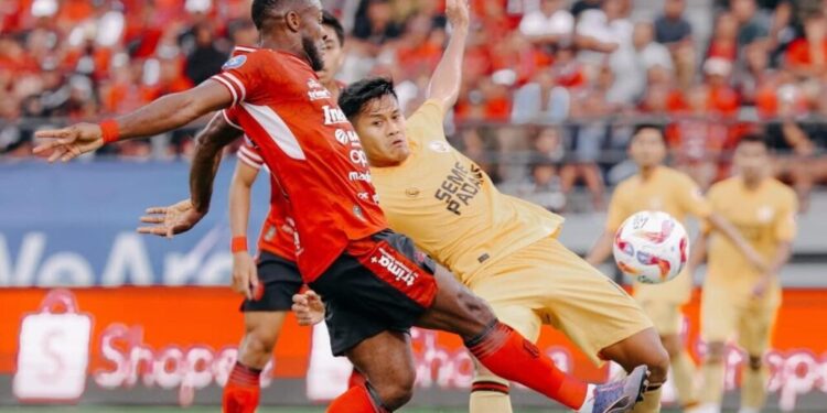 Bali United vs Semen Padang FC, Minggu (18/7). Foto: Bali United Official