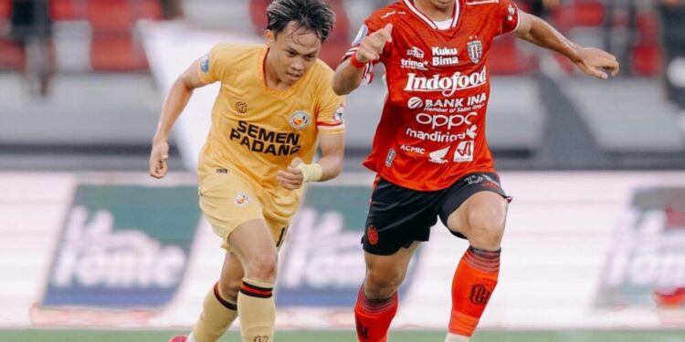 Bali United vs Semen Padang FC, Minggu (18/7). Foto: Bali United Official