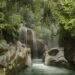 Air terjun di Desa Wisata Nyarai di Padang Pariaman. Sumber foto: jadesta.kemenparekraf.go.id