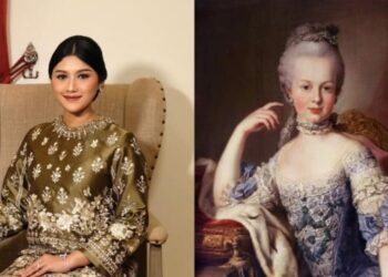 Istri Kaesang Pangarep, Erina Gudono/Ratu Prancis Marie Antoinette