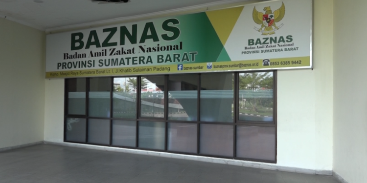 Badan Amil Zakat Nasional Provinsi Sumatera Barat. Ist