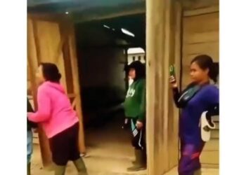 Tangkapan layar video viral bernarasi tempat ibadah diminta dibongkar di Dharmasraya.