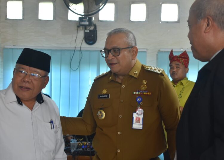 Pj Wali Kota Padang Andree Algamar meresmikan rumah Restorative Justice