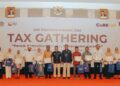 Kantor Pelayanan Pajak (KPP) Pratama Padang Dua menggelar Tax Gathering sekaligus forum konsultasi publik di Hotel Pangeran Beach, Rabu (11/9).