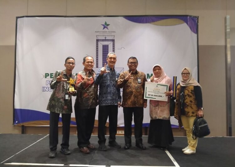 Perpustakaan SMA Negeri 1 Padang Panjang meraih peringkat ketiga pada Lomba Perpustakaan SMA/SMK/MA Tingkat Nasional (foto: Diskominfo Padang Panjang)