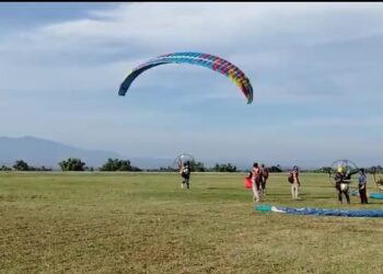 Dua atlet paramotor Sumbar raih 2 mendali di PON XXI Aceh-Sumut (foto: Info Publik)