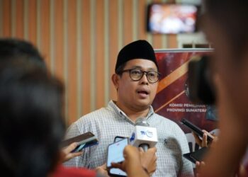 Ketua Divisi Teknis Penyelenggara Pemilu KPU Sumbar, Ory Sativa Syakban