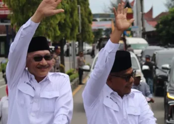 Bakal calon Bupati dan Wakil Bupati Pesisir Selatan Hendrajoni-Risnaldi Ibrahim (HJ-RI). Ist