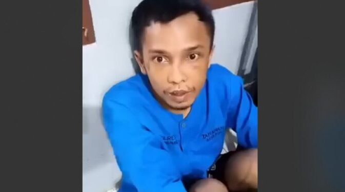 Indra Septiarman pelaku pemerkosa dan pembunuh Nia Kurnia Sari.