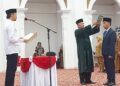 Pelantikan Elqadri sebagai Penjabat Sekda Bukittinggi