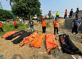 Viral penemuan 7 mayat di sungai di Bekasi (Foto: SAR Jakarta)