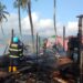 Sebuah surau di Padang terbakar, Selasa (3/9)