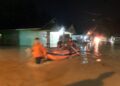 Salah satu daerah di Sumbar terdampak banjir pada Jumat (4/10).