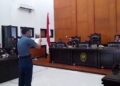 Sidang kasus pembunuhan Casis TNI AL pada Kamis (10/10).