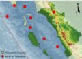 Titik gempa di Sumbar(foto: Instagram/BMKG Padang Panjang)