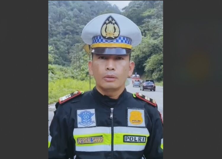 Kasat Lantas Polres Padang Panjang, Iptu Afrizal Sahar