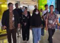 Khuslaini (52), buronan kasus korupsi proyek pekerjaan revitalisasi prasarana pondok pemuda Lubuk Selasih, Solok.